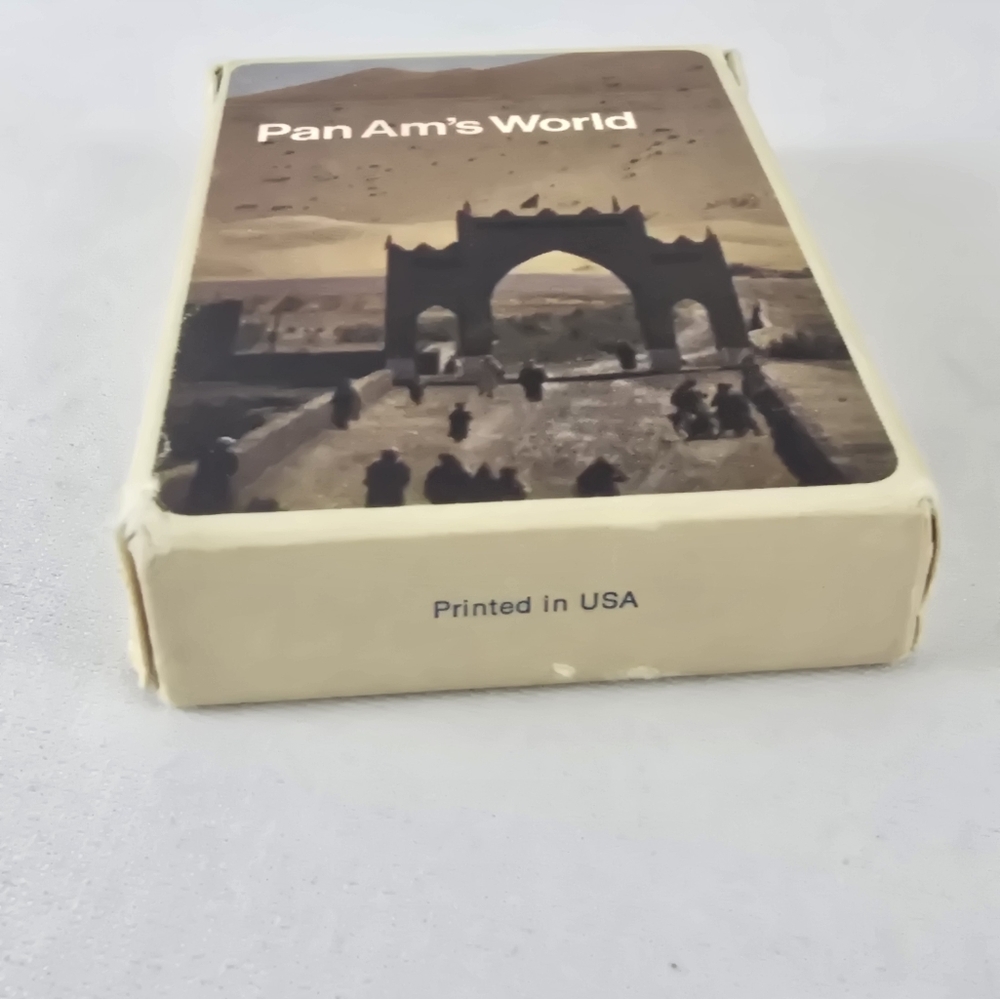 Pan Ams World Vintage Playing Cards Morocco - Picture 3 of 7